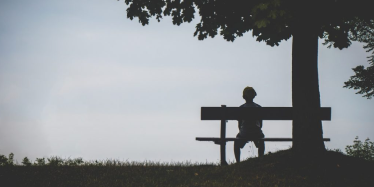 μοναξιά άνθρωπος